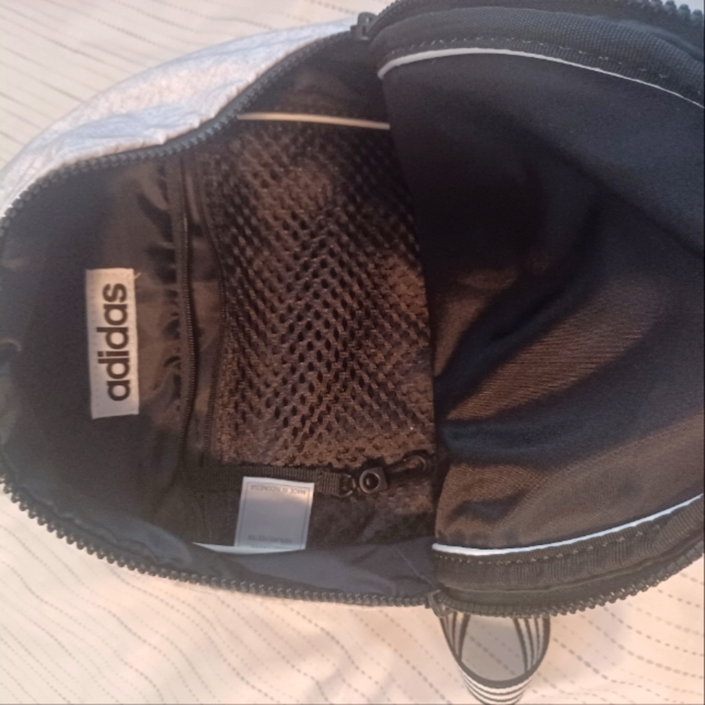*2/$20* Adidas Light Gray Mini Backpack - Picture 3 of 4